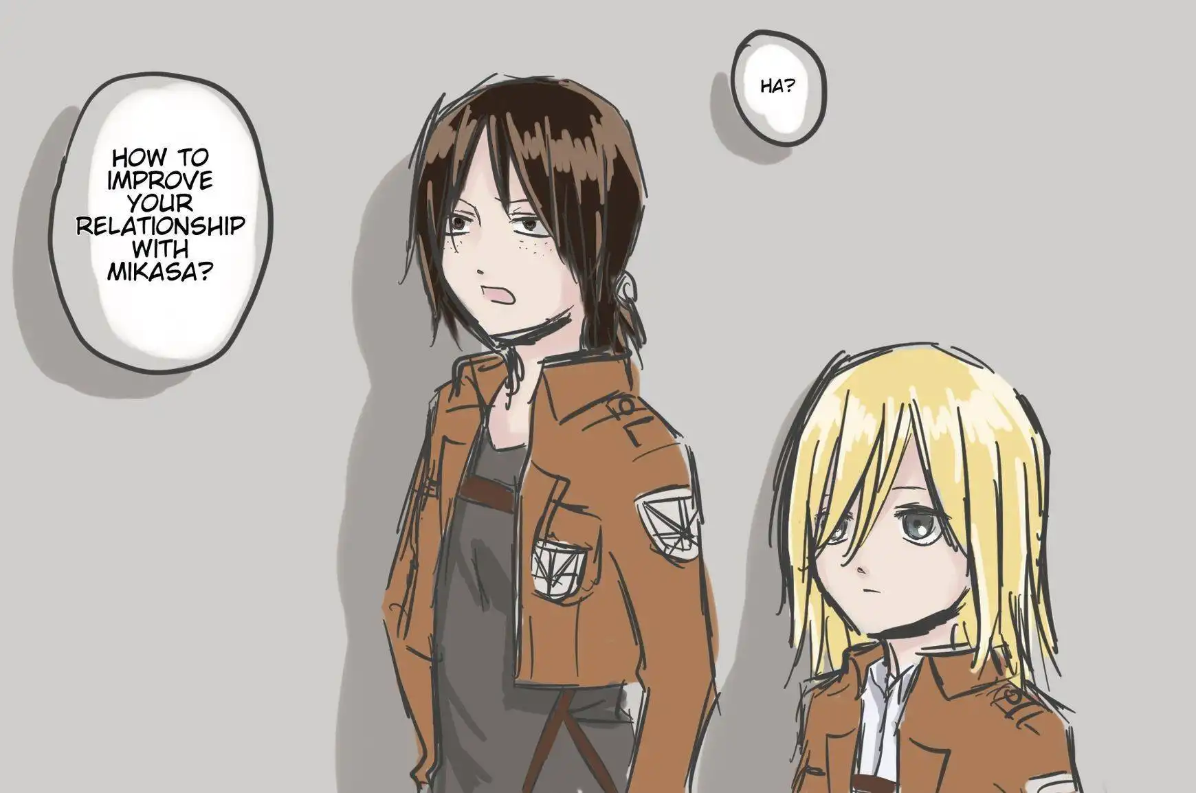 Shingeki no Kyojin dj - How to Improve Your Relationship with Mikasa Chapter 1 1